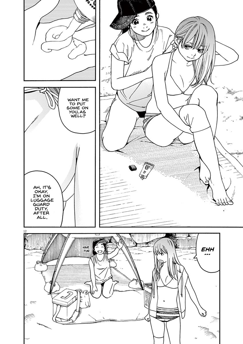 Neko no Otera no Chion-san Chapter 32 page 12 - Chapter 32: The Blue Sea, the White Sky and Chion-san