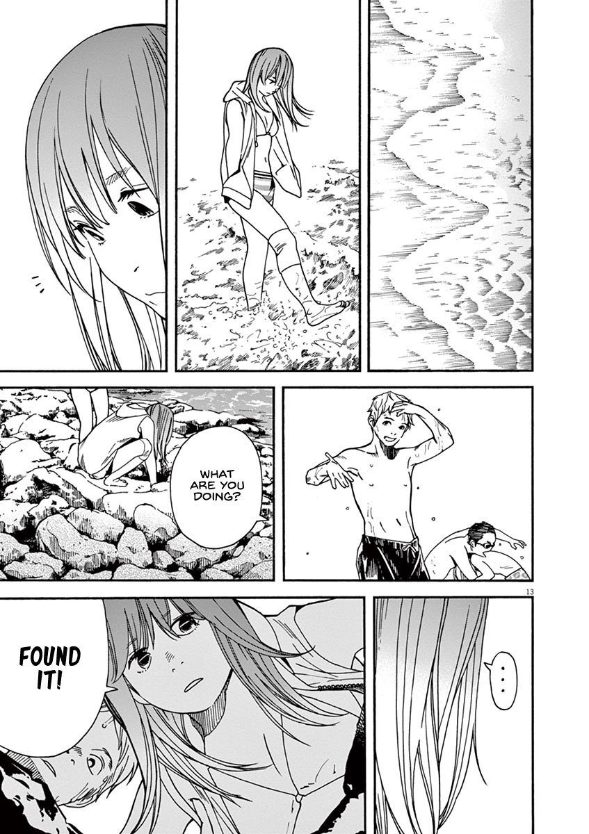Neko no Otera no Chion-san Chapter 32 page 13 - Chapter 32: The Blue Sea, the White Sky and Chion-san