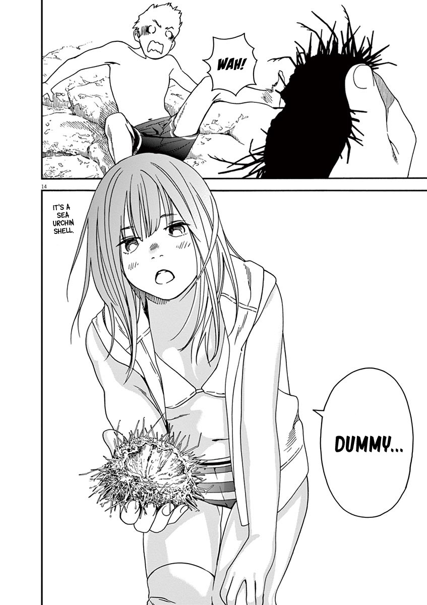 Neko no Otera no Chion-san Chapter 32 page 14 - Chapter 32: The Blue Sea, the White Sky and Chion-san