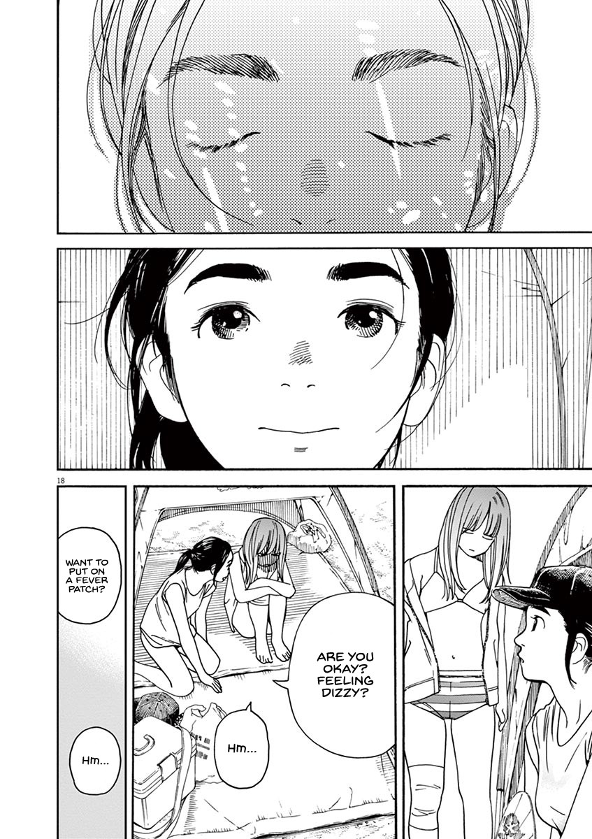 Neko no Otera no Chion-san Chapter 32 page 18 - Chapter 32: The Blue Sea, the White Sky and Chion-san