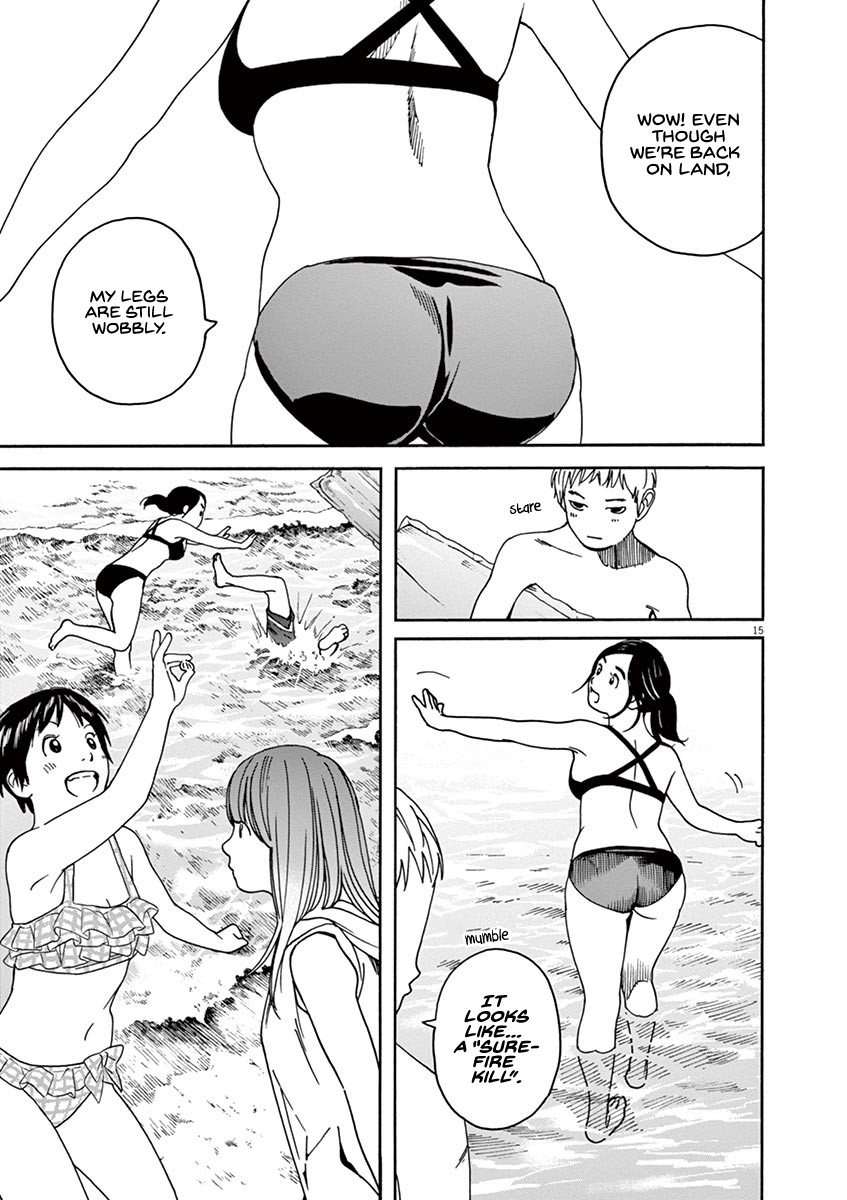 Neko no Otera no Chion-san Chapter 33 page 15 - Chapter 33: Swimsuit, Ramen and Chion