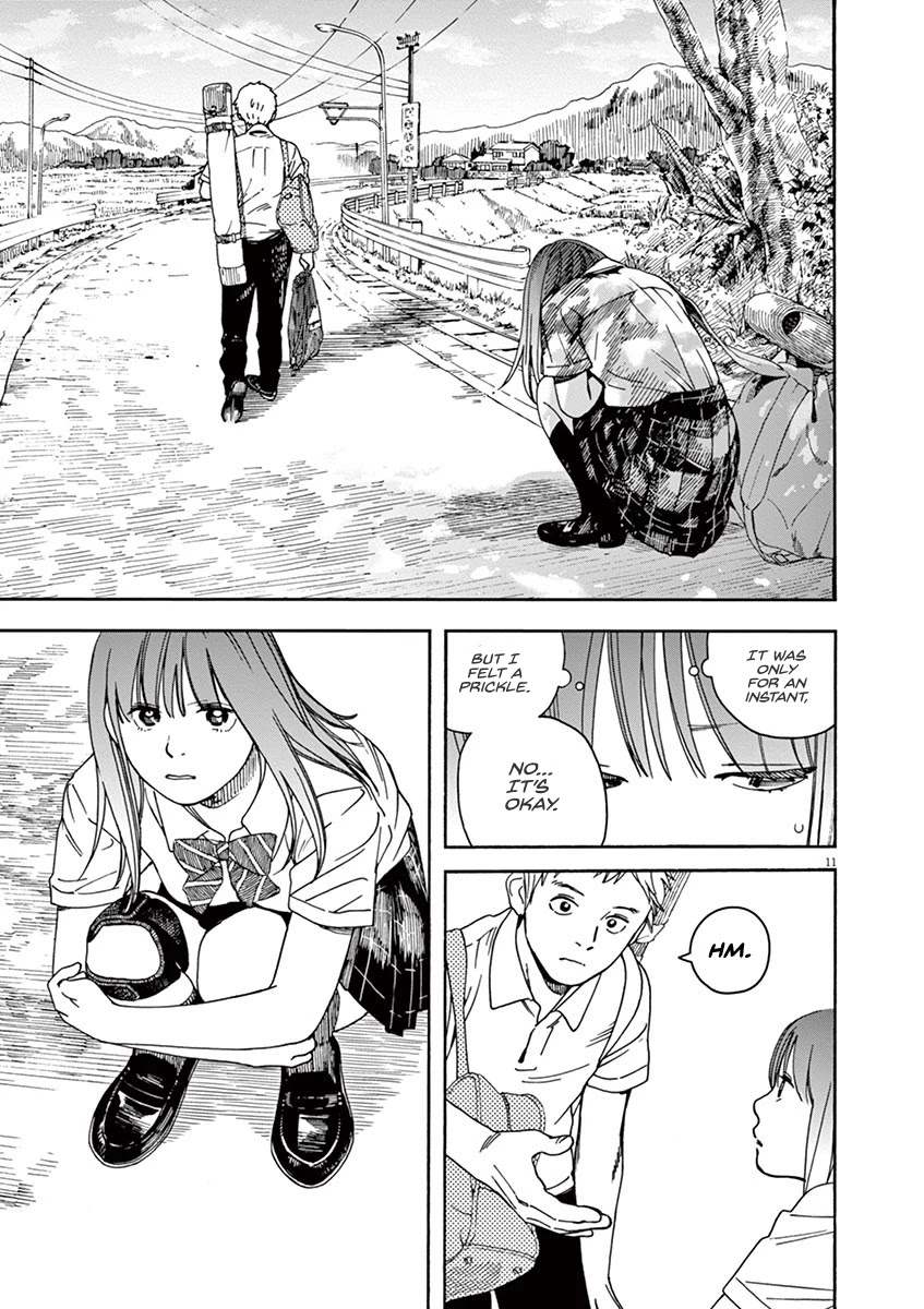 Neko no Otera no Chion-san Chapter 35 page 11 - Chapter 35: Crew Cut, Dragonfly and Chion.