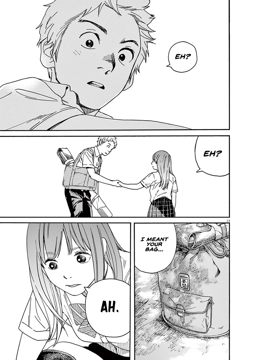 Neko no Otera no Chion-san Chapter 35 page 13 - Chapter 35: Crew Cut, Dragonfly and Chion.