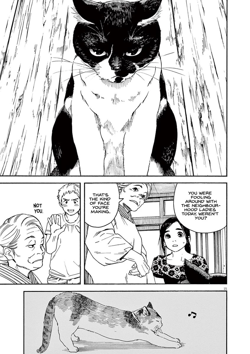 Neko no Otera no Chion-san Chapter 41 page 15 - Chapter 41: Midsummer's Temple Duties and Chion.
