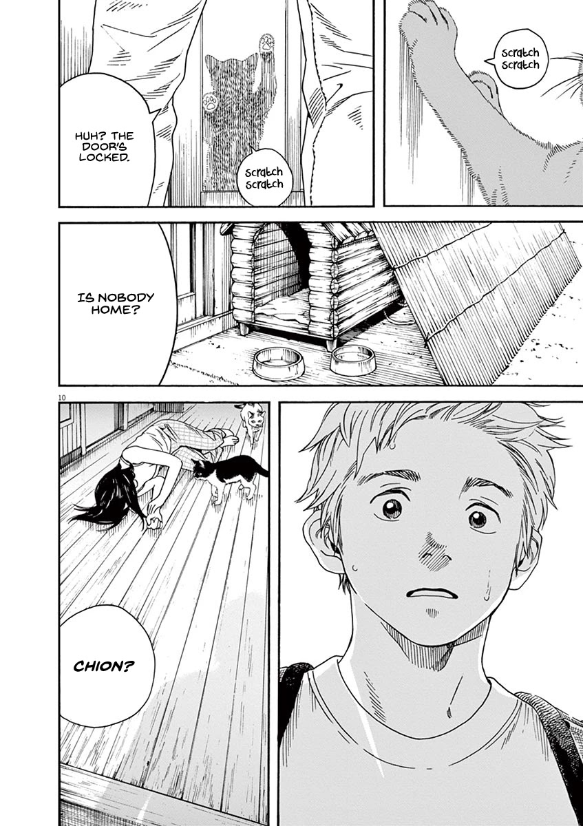 Neko no Otera no Chion-san Chapter 42 page 10 - Chapter 42: Cat, Wind Chime and Chion.