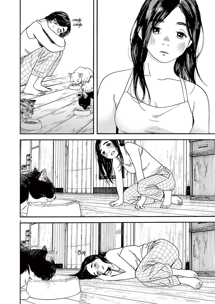Neko no Otera no Chion-san Chapter 42 page 8 - Chapter 42: Cat, Wind Chime and Chion.