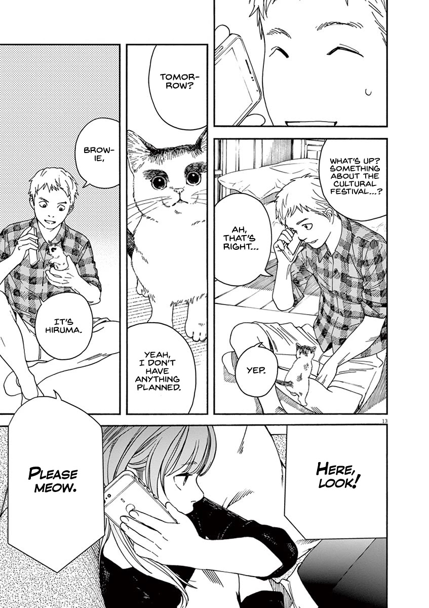 Neko no Otera no Chion-san Chapter 47 page 12 - Chapter 47: The Straw and Novice Chion