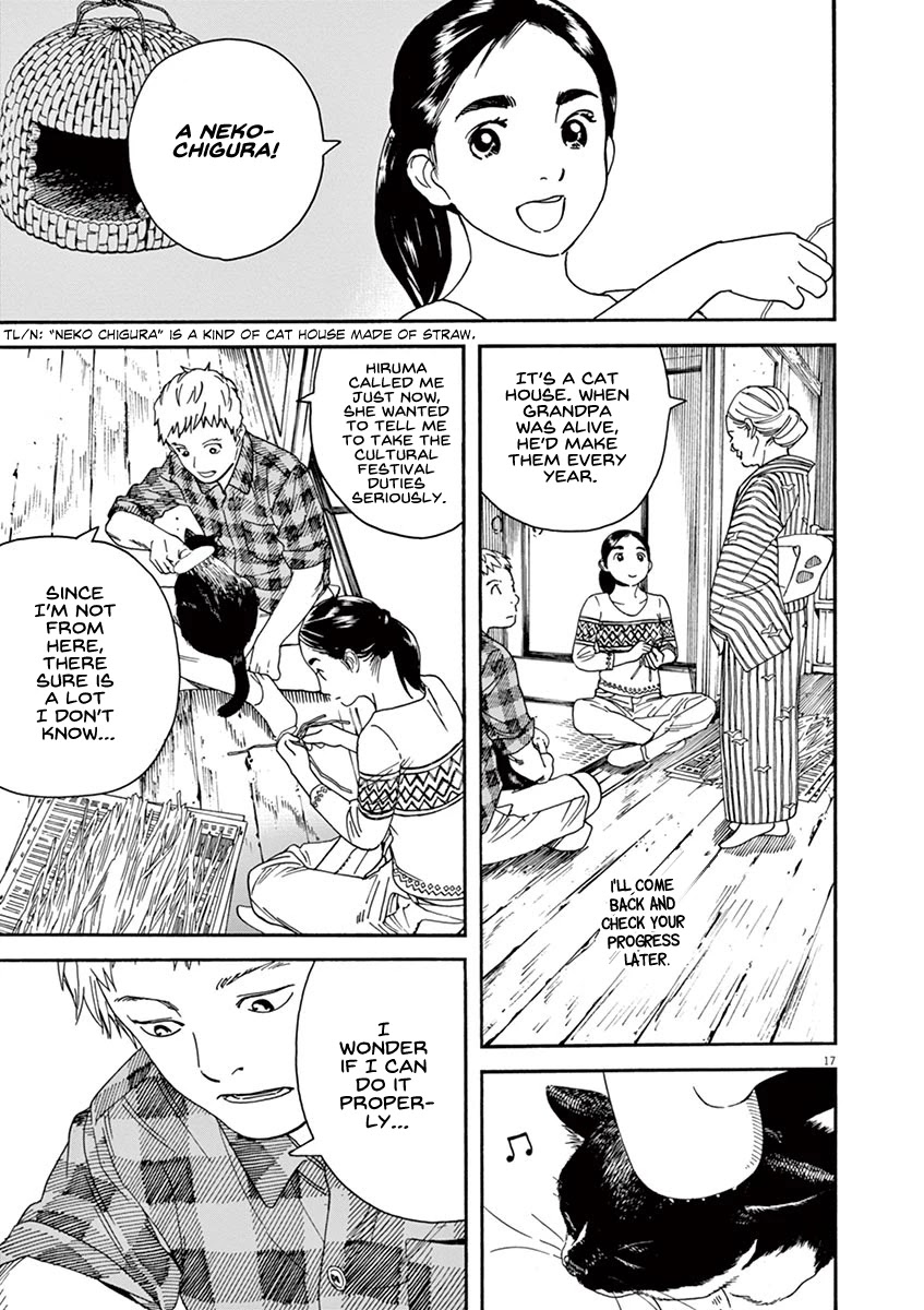 Neko no Otera no Chion-san Chapter 47 page 16 - Chapter 47: The Straw and Novice Chion