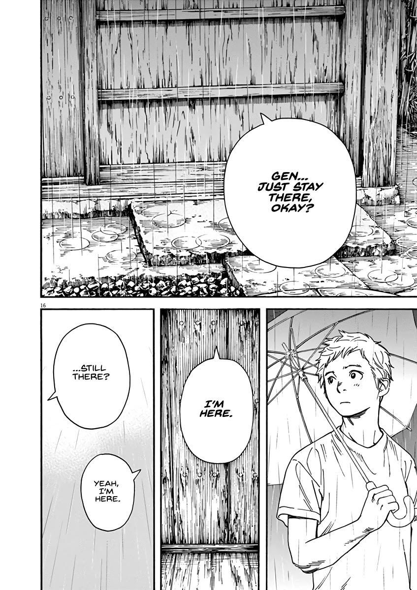 Neko no Otera no Chion-san Chapter 53 page 16 - Chapter 53: Rain, Song and Chion