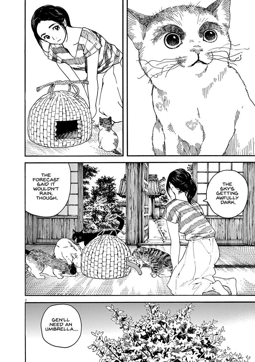 Neko no Otera no Chion-san Chapter 53 page 2 - Chapter 53: Rain, Song and Chion