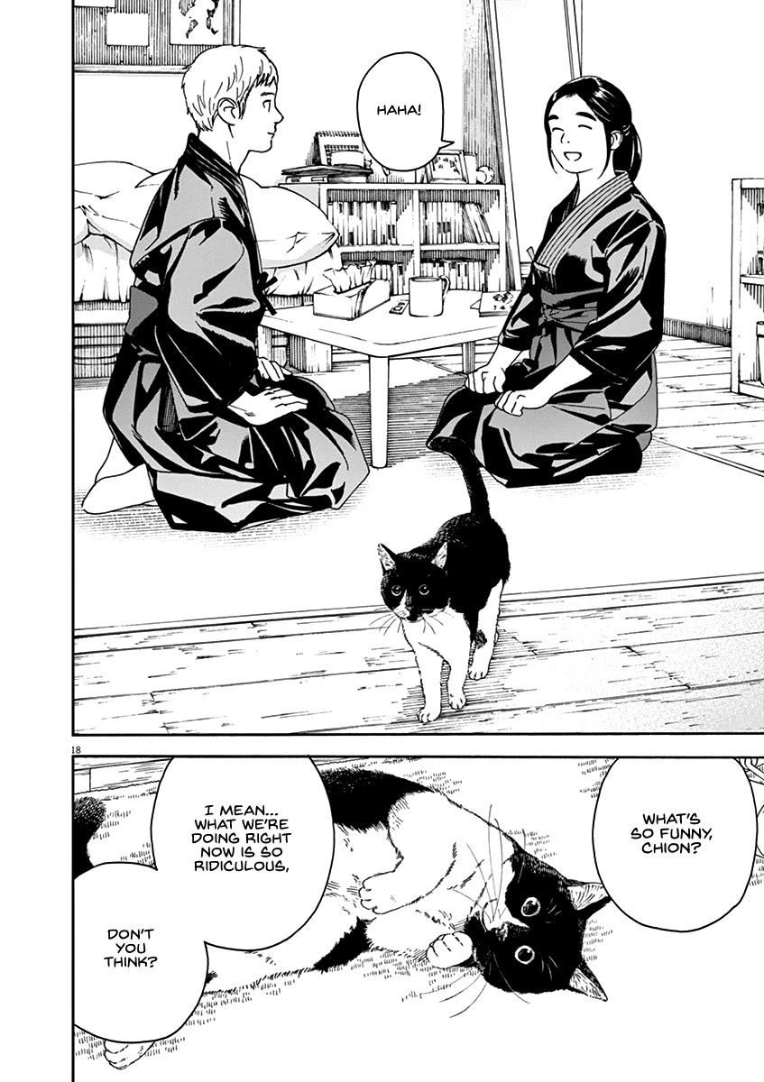Neko no Otera no Chion-san Chapter 55 page 18 - Chapter 55: Robes and Dressing-Up Chion