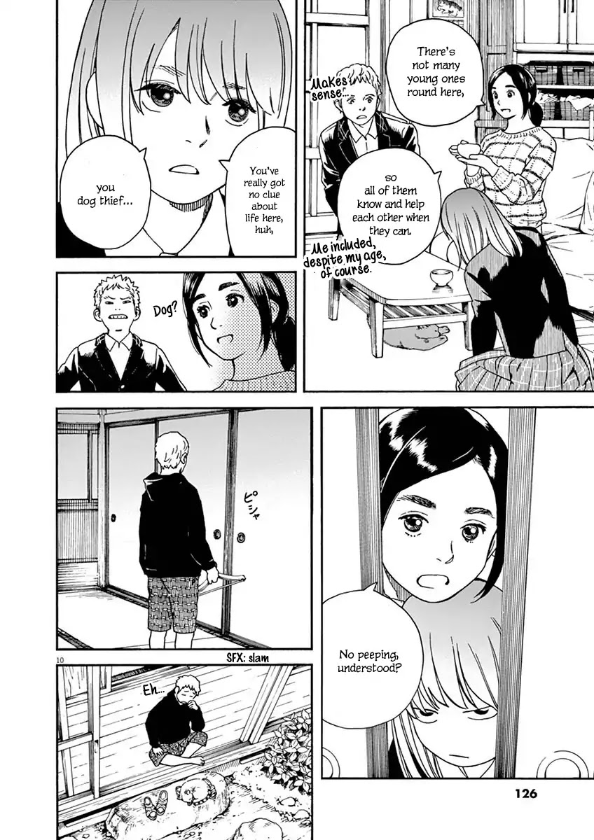 Neko no Otera no Chion-san Chapter 6 page 10 - Chapter 6: A New Student's Uniform And Chion