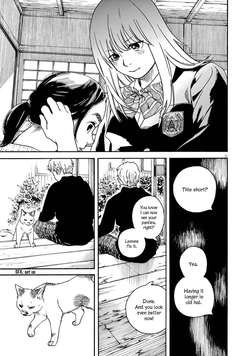 Neko no Otera no Chion-san Chapter 6 page 11 - Chapter 6: A New Student's Uniform And Chion