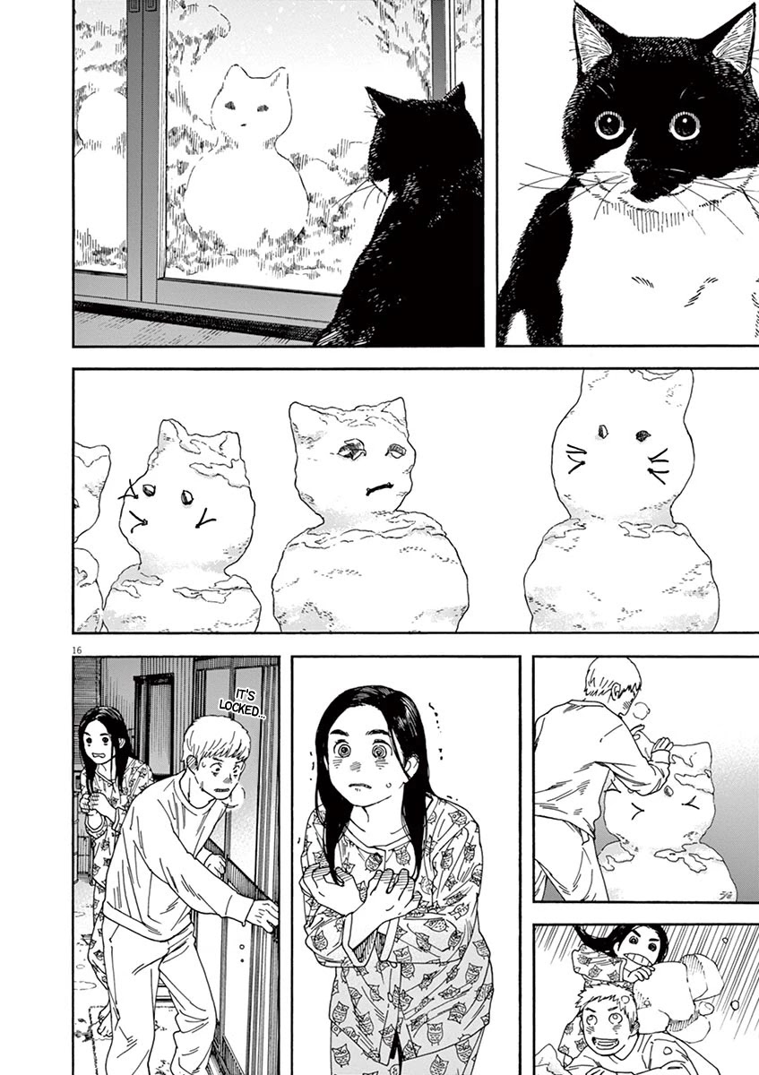 Neko no Otera no Chion-san Chapter 60 page 16 - Chapter 60: Snow, Gen and Chion