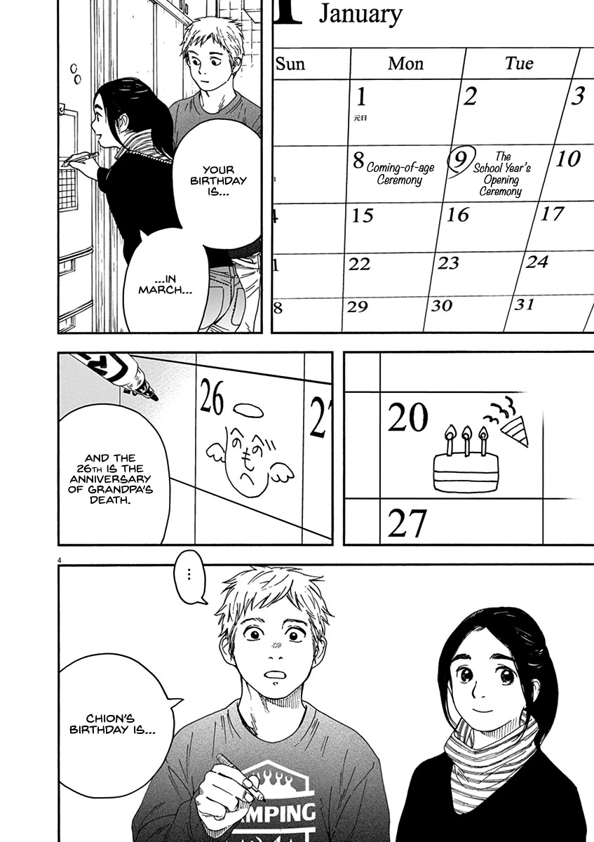 Neko no Otera no Chion-san Chapter 63 page 4 - Chapter 63: Chion's Calendar and Schedule