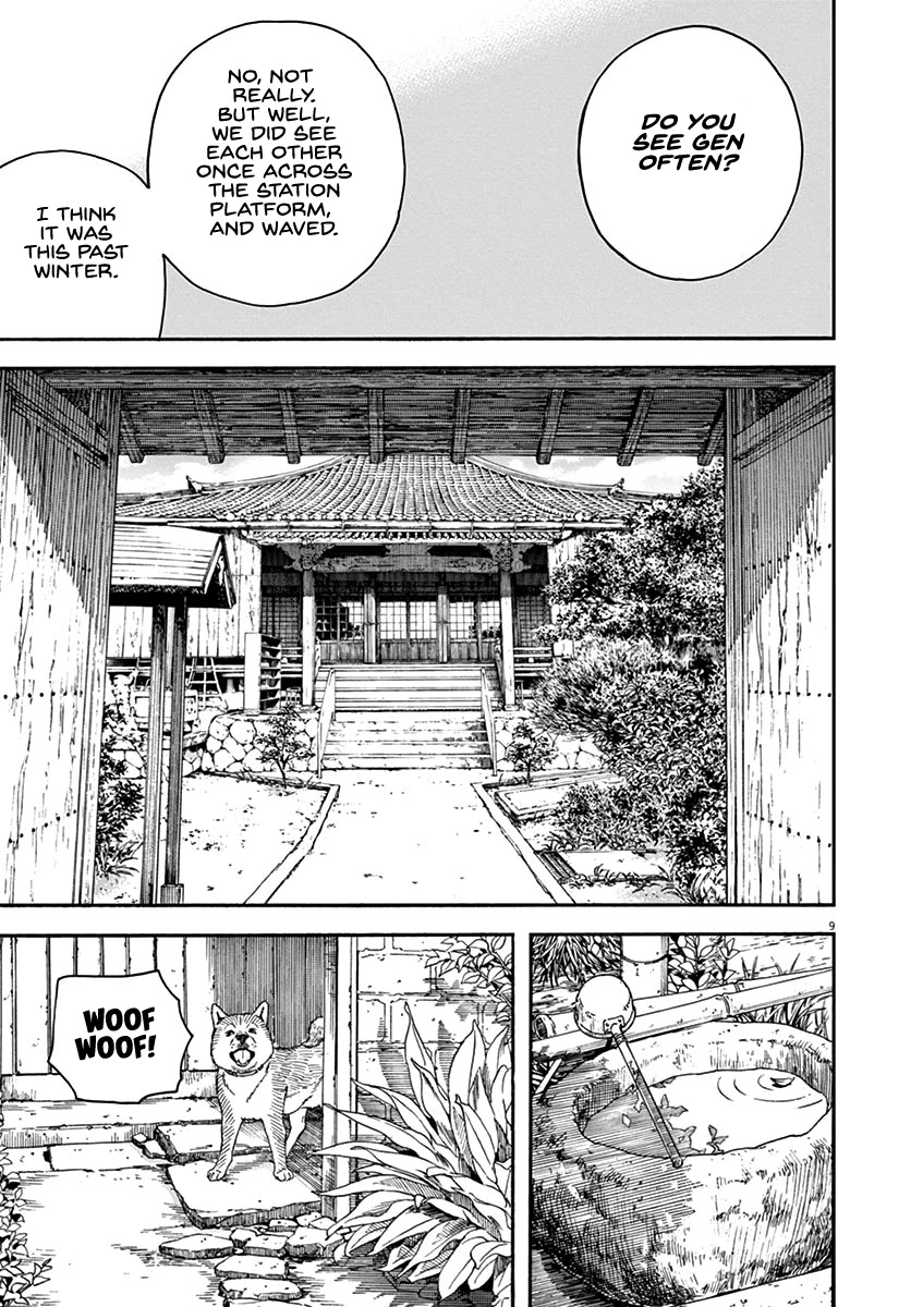 Neko no Otera no Chion-san Chapter 78 page 9 - Chapter 78: Chion-san of the Cat Temple