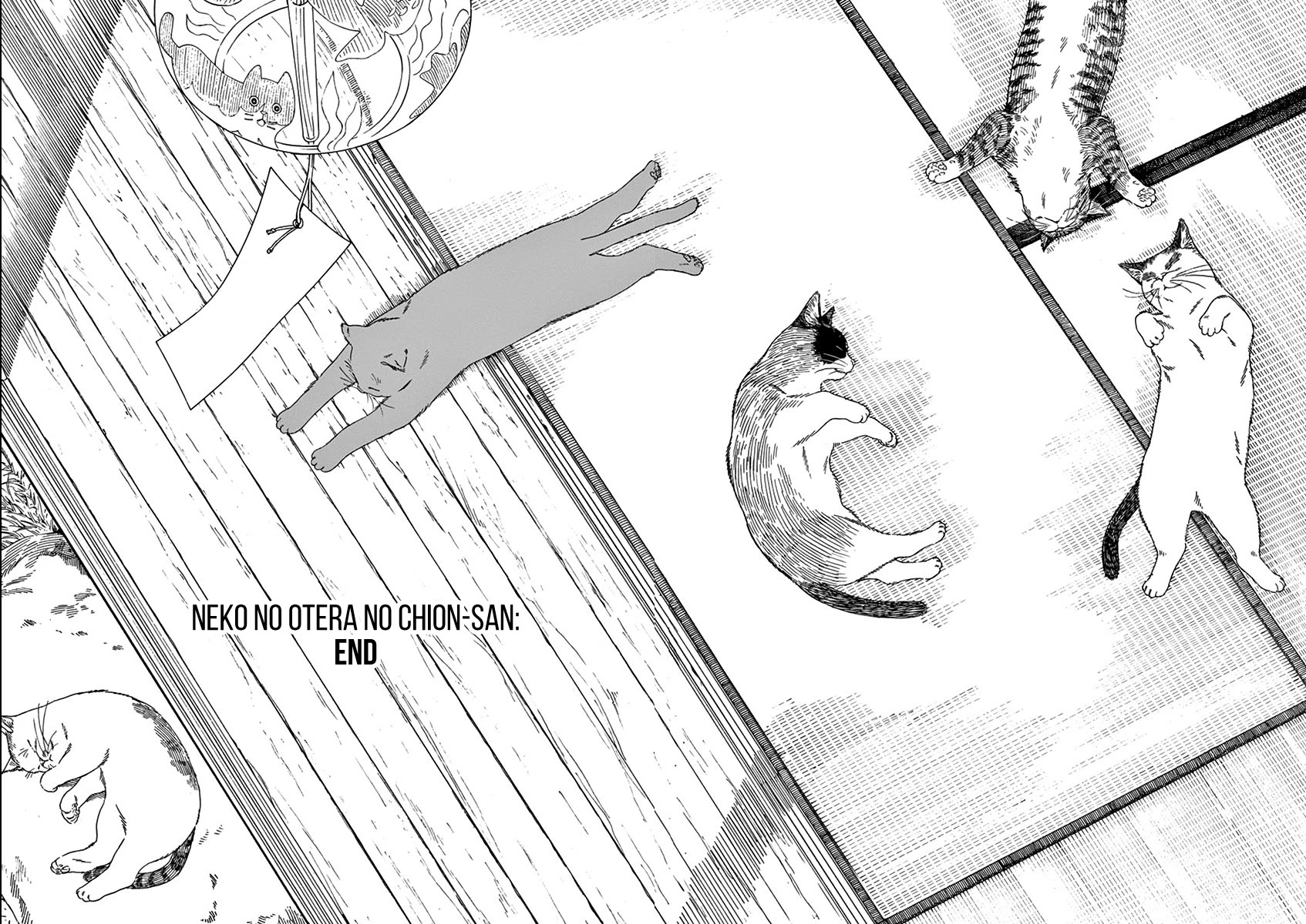 Neko no Otera no Chion-san Chapter 79 page 20 - Chapter 79: Cats, Gen and Chion-san [END]
