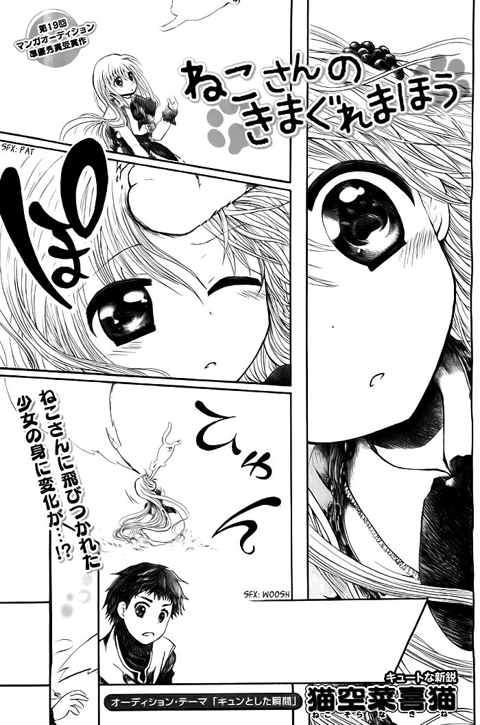 Neko-san no Kimagure Mahou Chapter 1 page 2 - Chapter 1