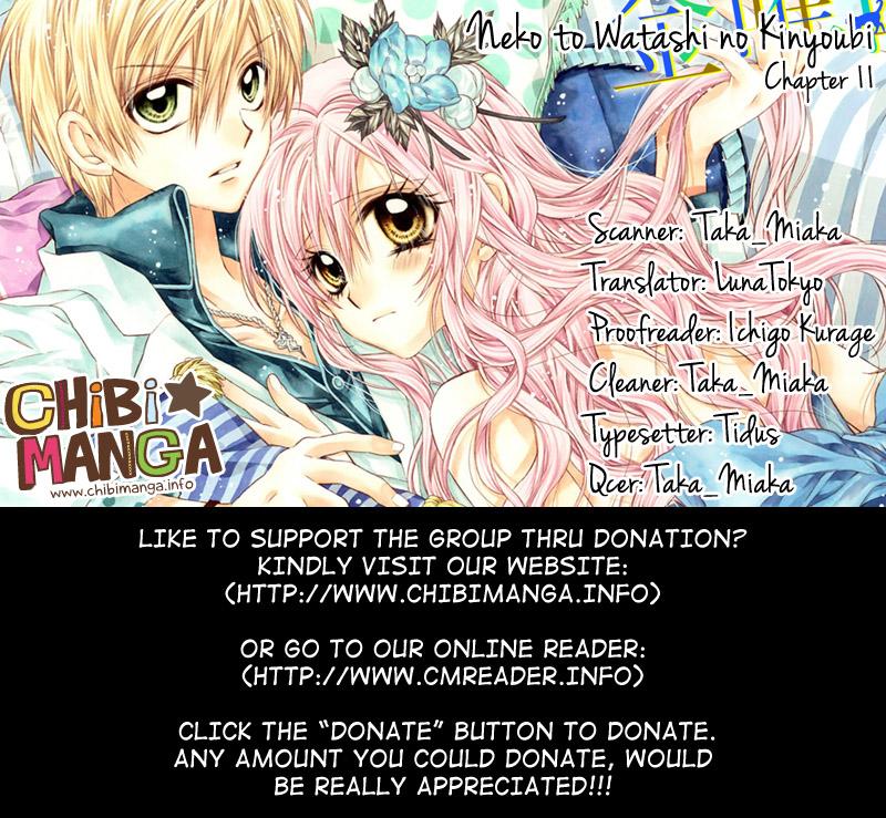 Neko to Watashi no Kinyoubi Chapter 11 page 1 - Chapter 11