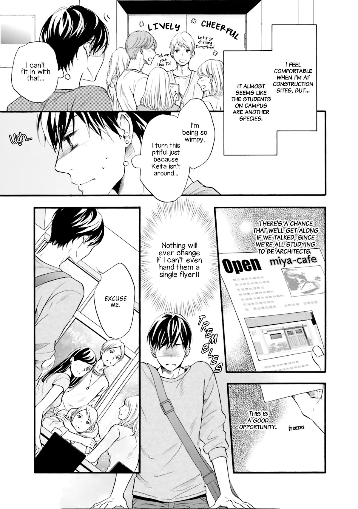 Neko x Neko Chapter 4.5 page 3 - Chapter 4.5: Cafe Open