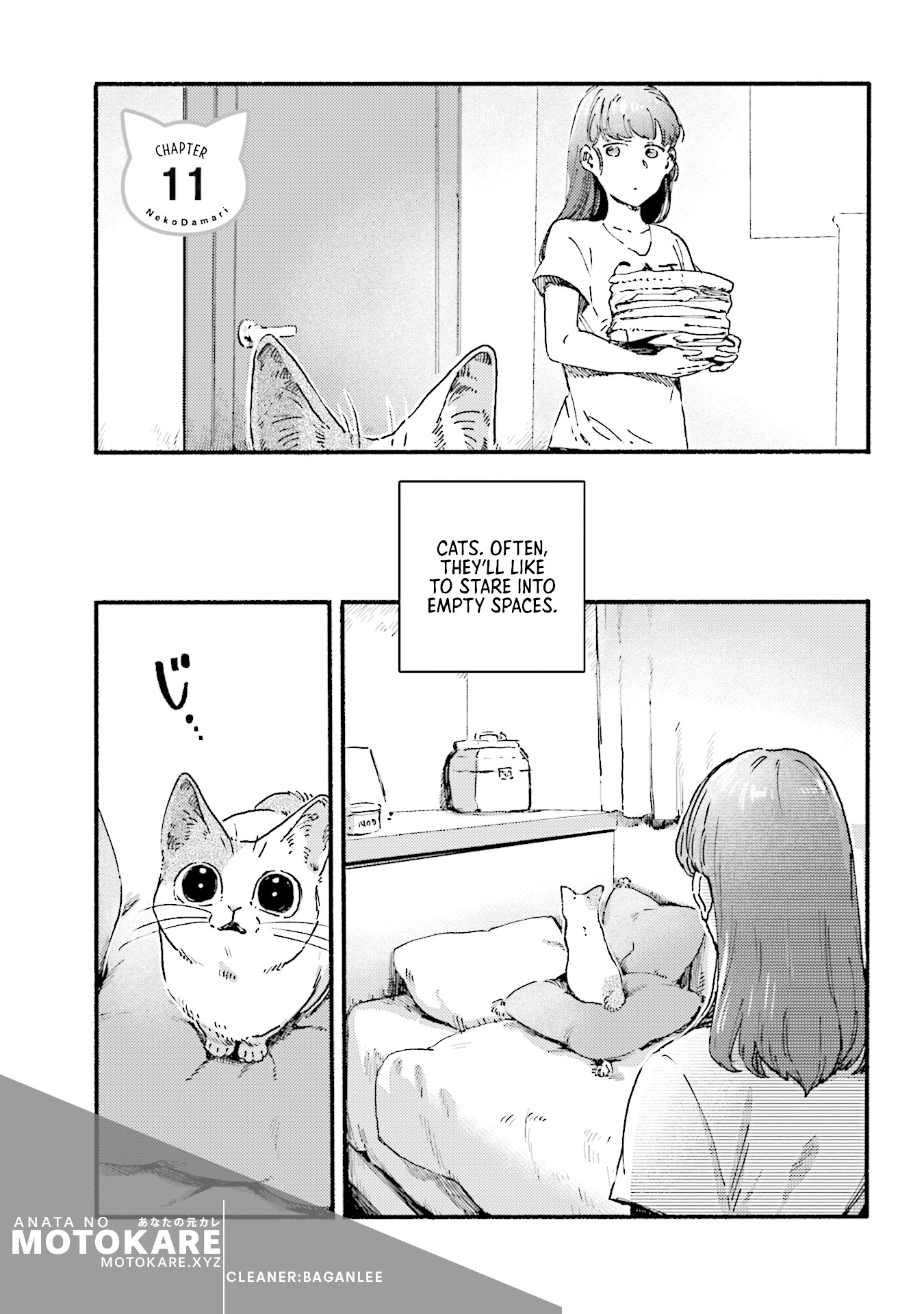 Nekodamari Chapter 11 page 1 - Chapter 11