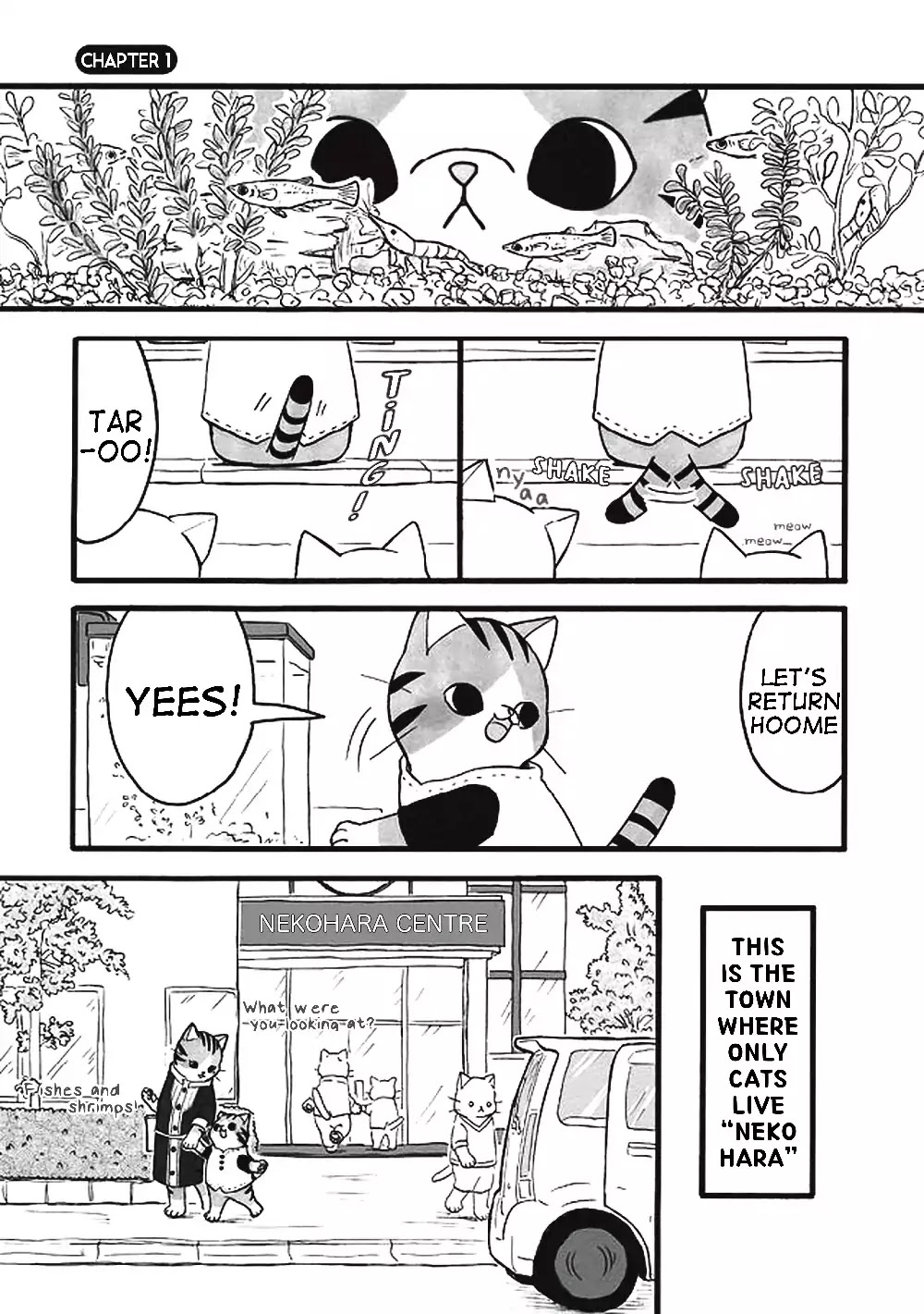 Nekodomo Chapter 0.5 page 1 - Chapter 0.5: Today is Omurice