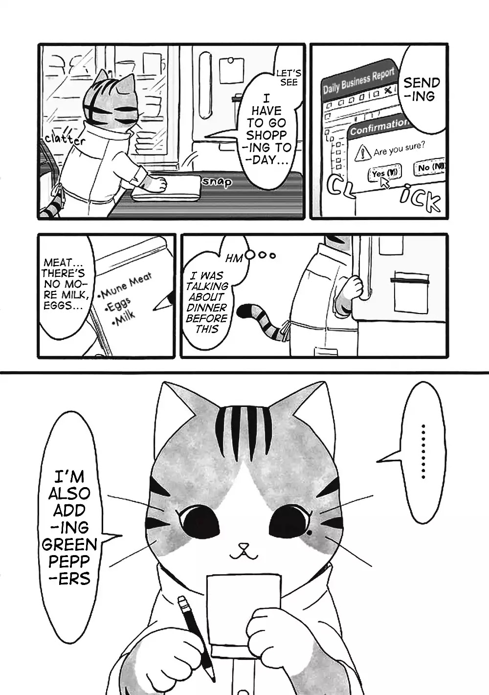 Nekodomo Chapter 0.5 page 6 - Chapter 0.5: Today is Omurice