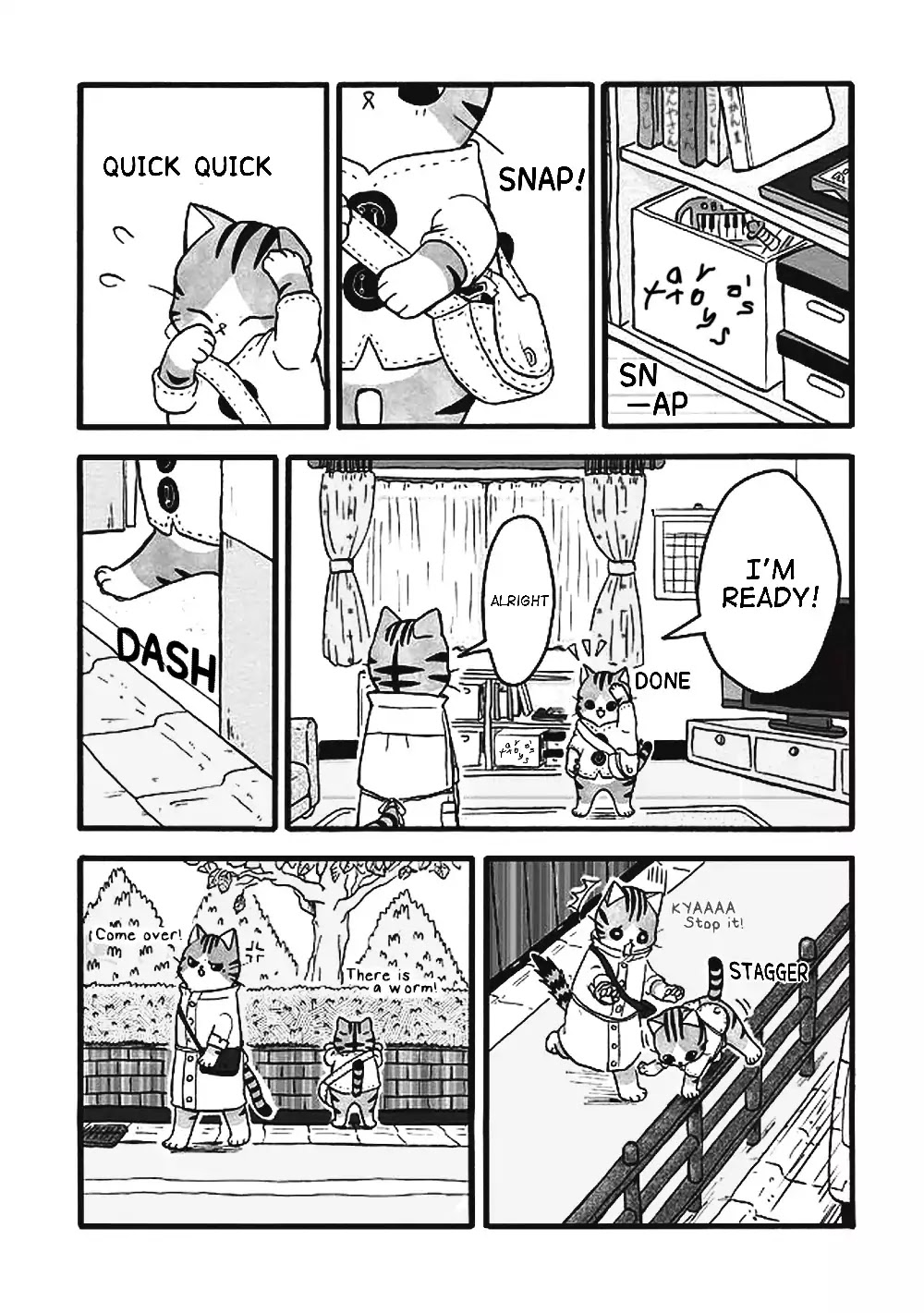 Nekodomo Chapter 0.5 page 9 - Chapter 0.5: Today is Omurice