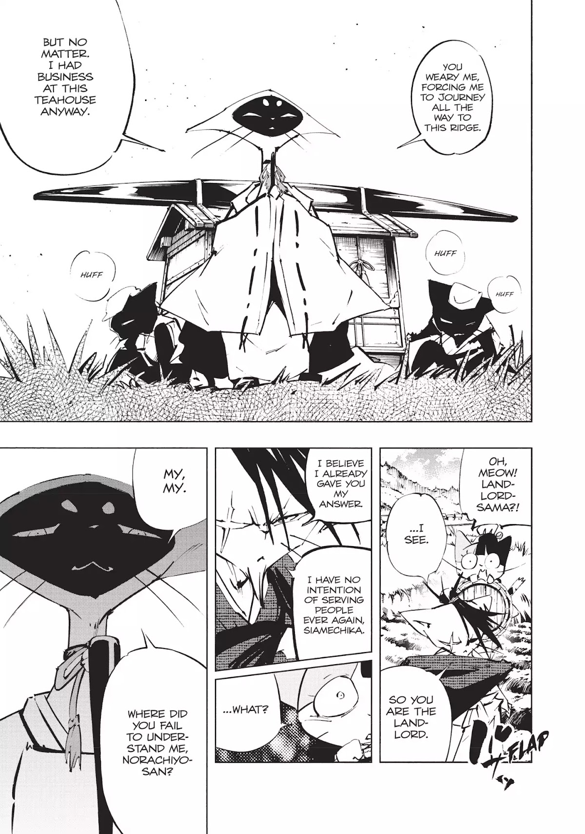 Nekogahara: Stray Cat Samurai Chapter 1 page 21 - Chapter 1: The Bell Rings When the Cat Draws His Sword