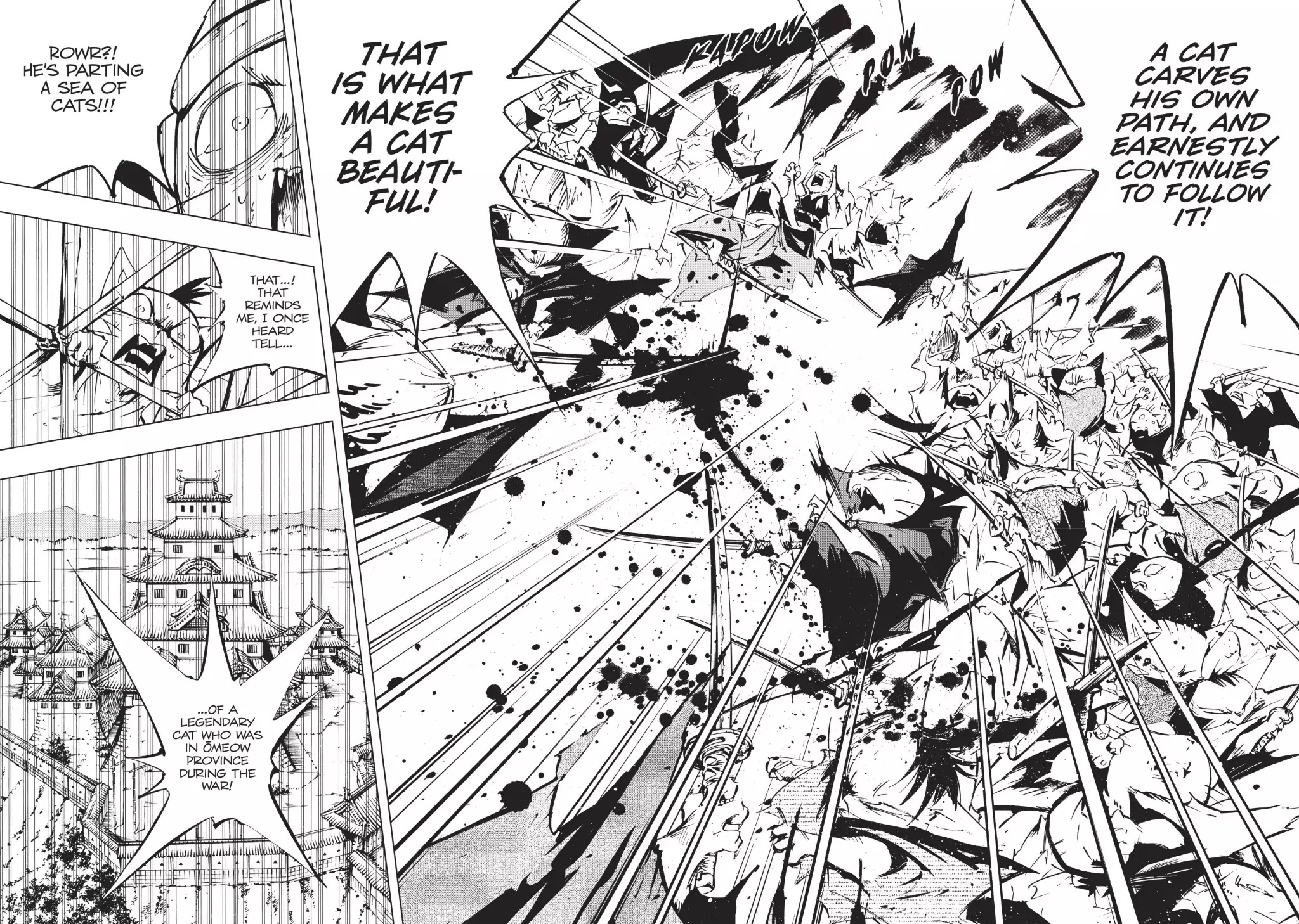 Nekogahara: Stray Cat Samurai Chapter 1 page 31 - Chapter 1: The Bell Rings When the Cat Draws His Sword
