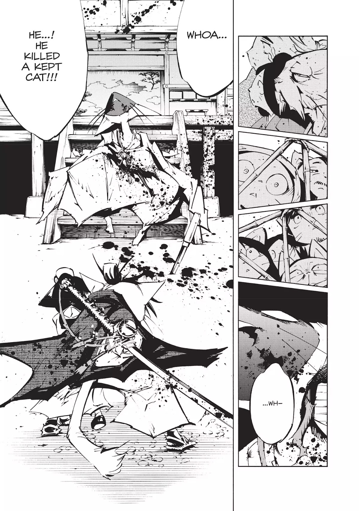 Nekogahara: Stray Cat Samurai Chapter 1 page 39 - Chapter 1: The Bell Rings When the Cat Draws His Sword