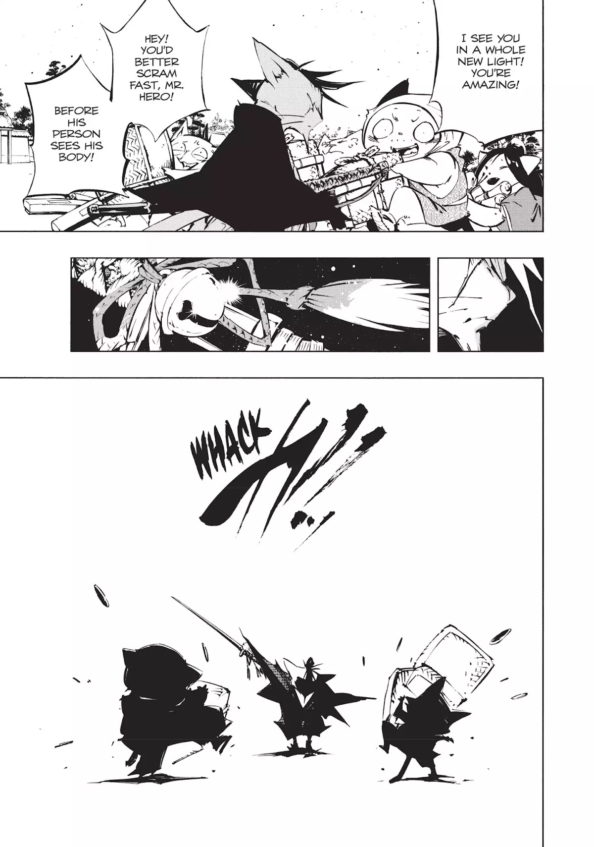 Nekogahara: Stray Cat Samurai Chapter 1 page 41 - Chapter 1: The Bell Rings When the Cat Draws His Sword