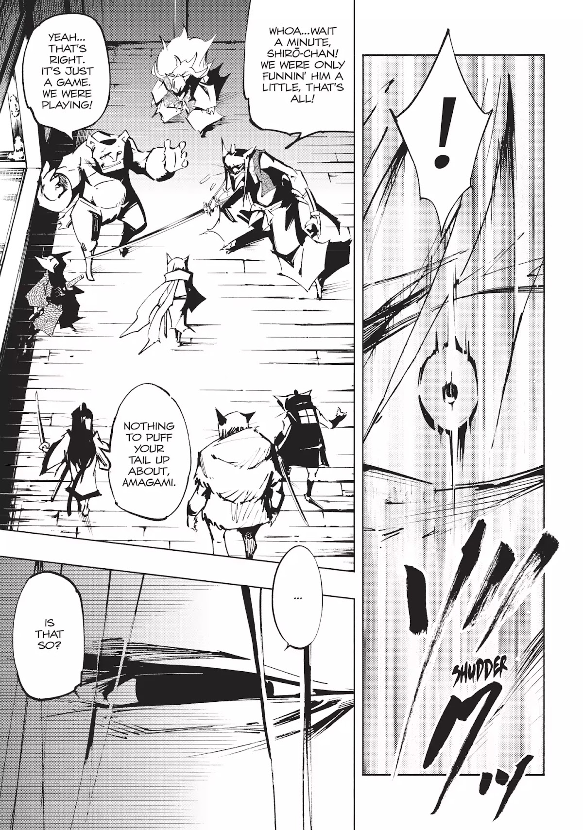 Nekogahara: Stray Cat Samurai Chapter 10 page 13 - Chapter 10: Short Cake. Act Two