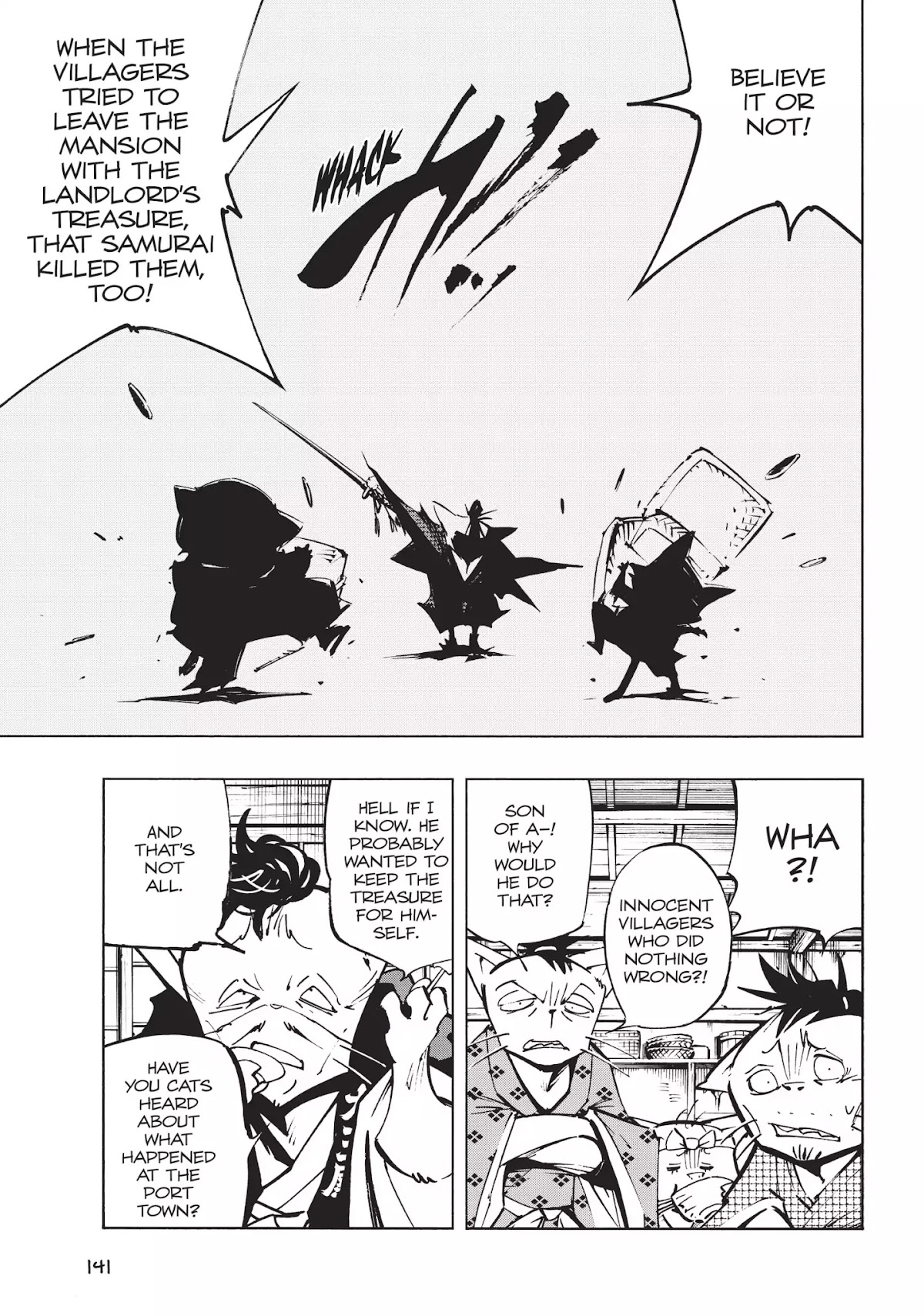 Nekogahara: Stray Cat Samurai Chapter 11.5 page 5 - Vol.2 Extra Chapter: Bearing Trouble Away by Bearing Tales