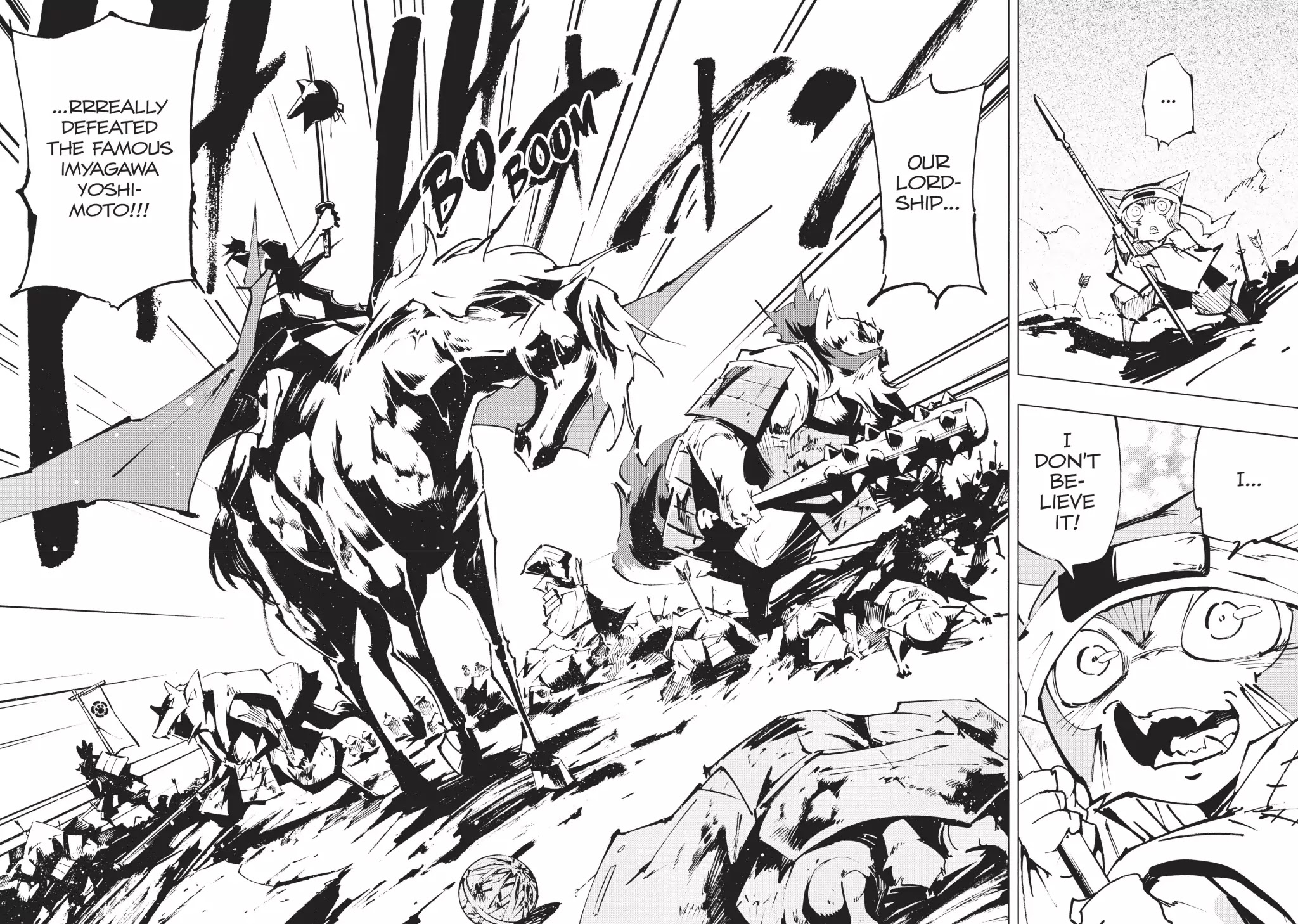 Nekogahara: Stray Cat Samurai Chapter 11.6 page 14 - Vol.2 Special Manga In Honor of the Nekogahara/Nobunyaga's Ambition Collaboration