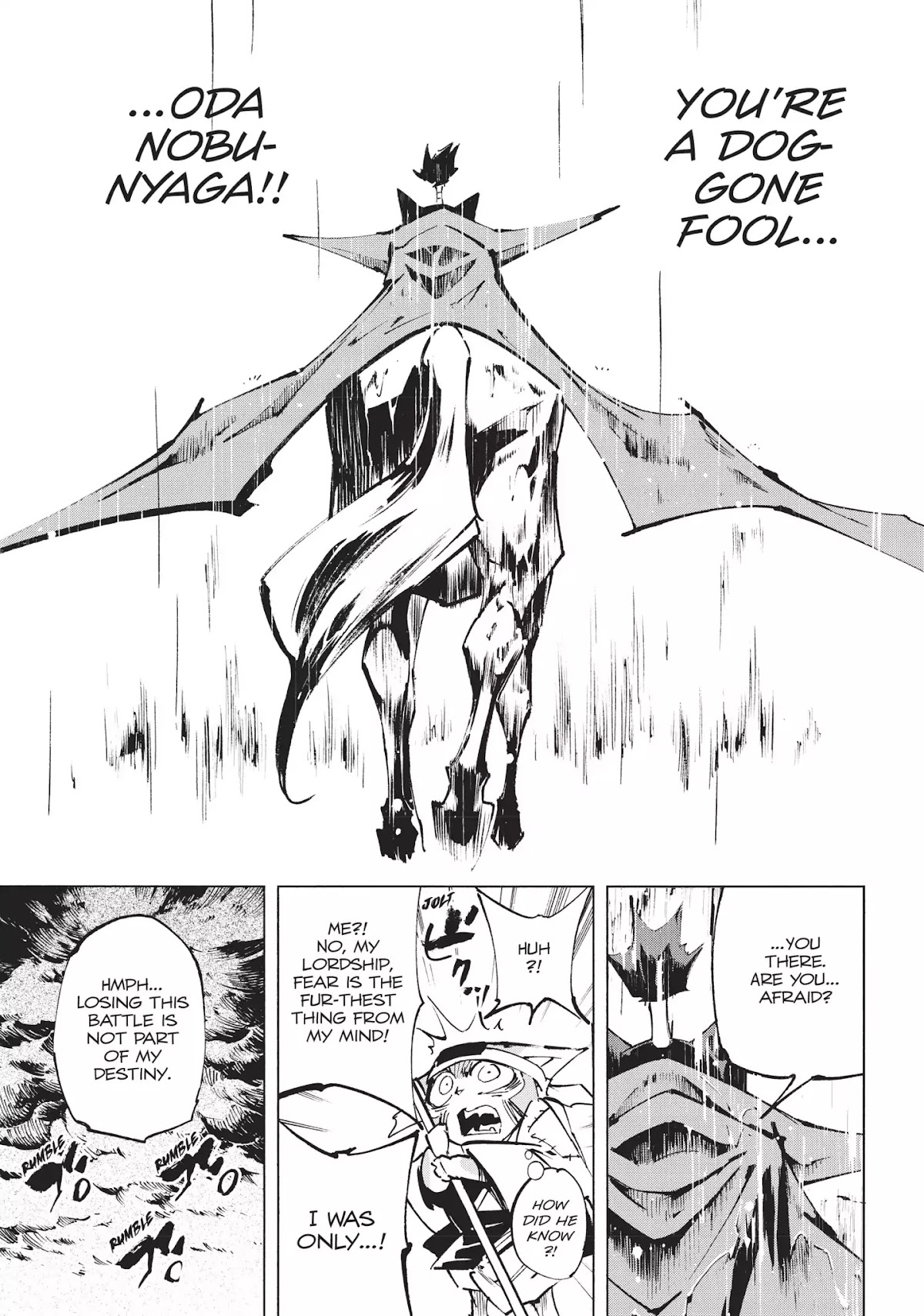 Nekogahara: Stray Cat Samurai Chapter 11.6 page 5 - Vol.2 Special Manga In Honor of the Nekogahara/Nobunyaga's Ambition Collaboration