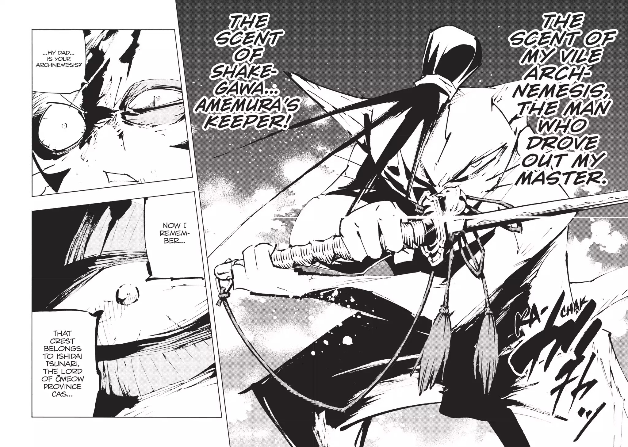 Nekogahara: Stray Cat Samurai Chapter 11 page 21 - Chapter 11: Short Cake. Act Three