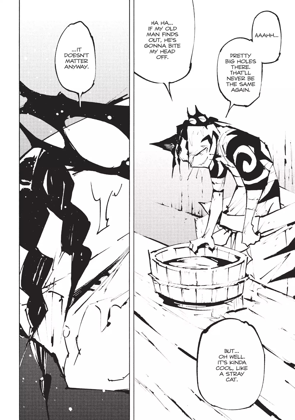 Nekogahara: Stray Cat Samurai Chapter 12 page 10 - Chapter 12: Three Grown Kittens!