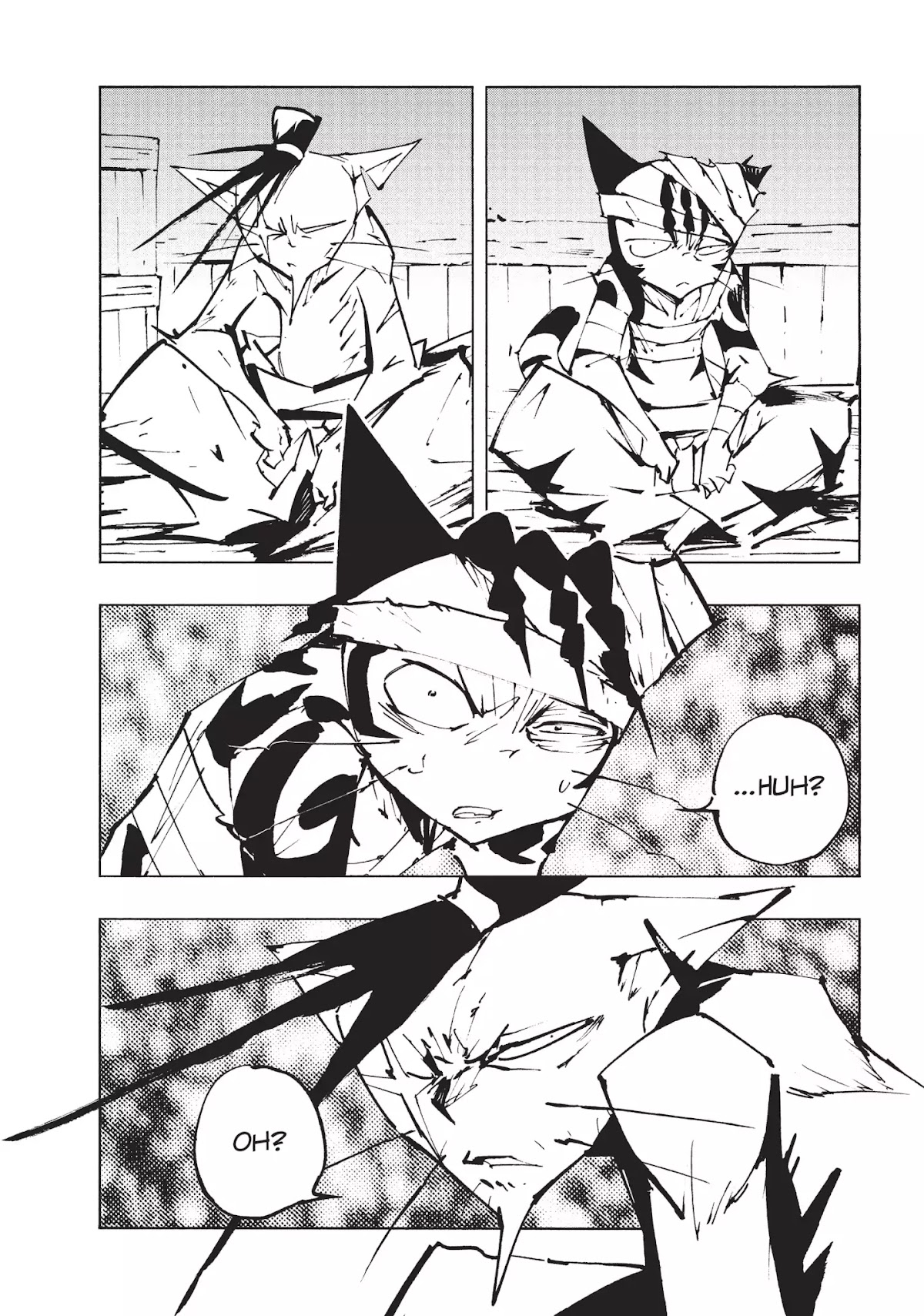 Nekogahara: Stray Cat Samurai Chapter 12 page 5 - Chapter 12: Three Grown Kittens!