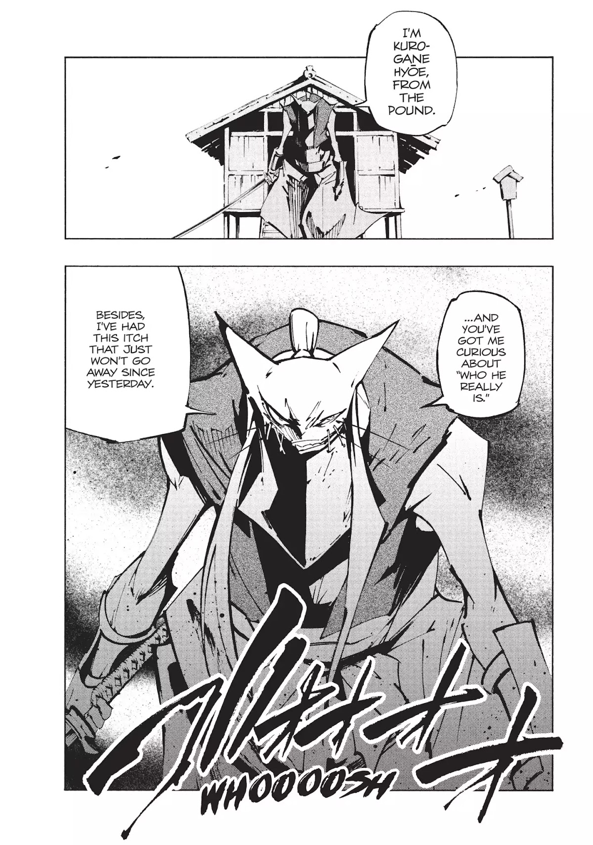 Nekogahara: Stray Cat Samurai Chapter 13 page 1 - Chapter 13: Norwegian Wood, Act One