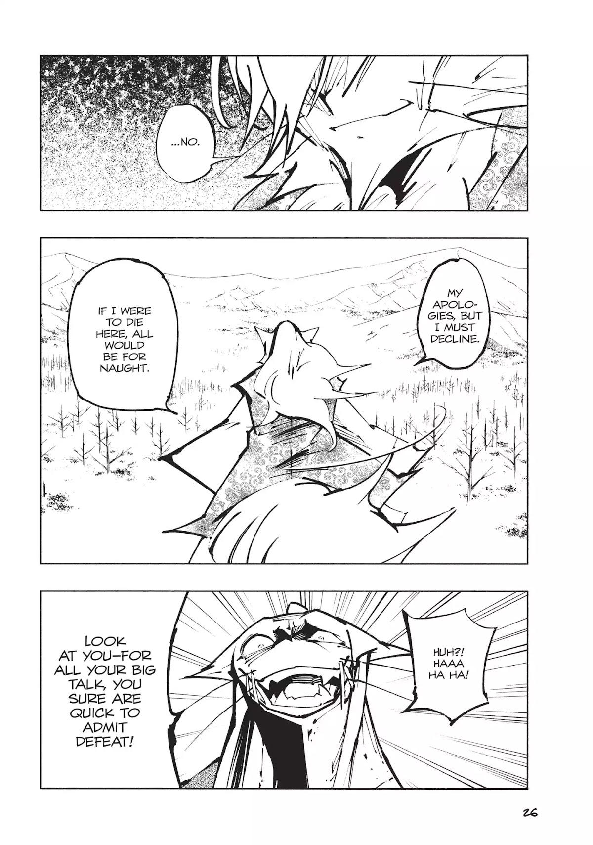 Nekogahara: Stray Cat Samurai Chapter 13 page 4 - Chapter 13: Norwegian Wood, Act One