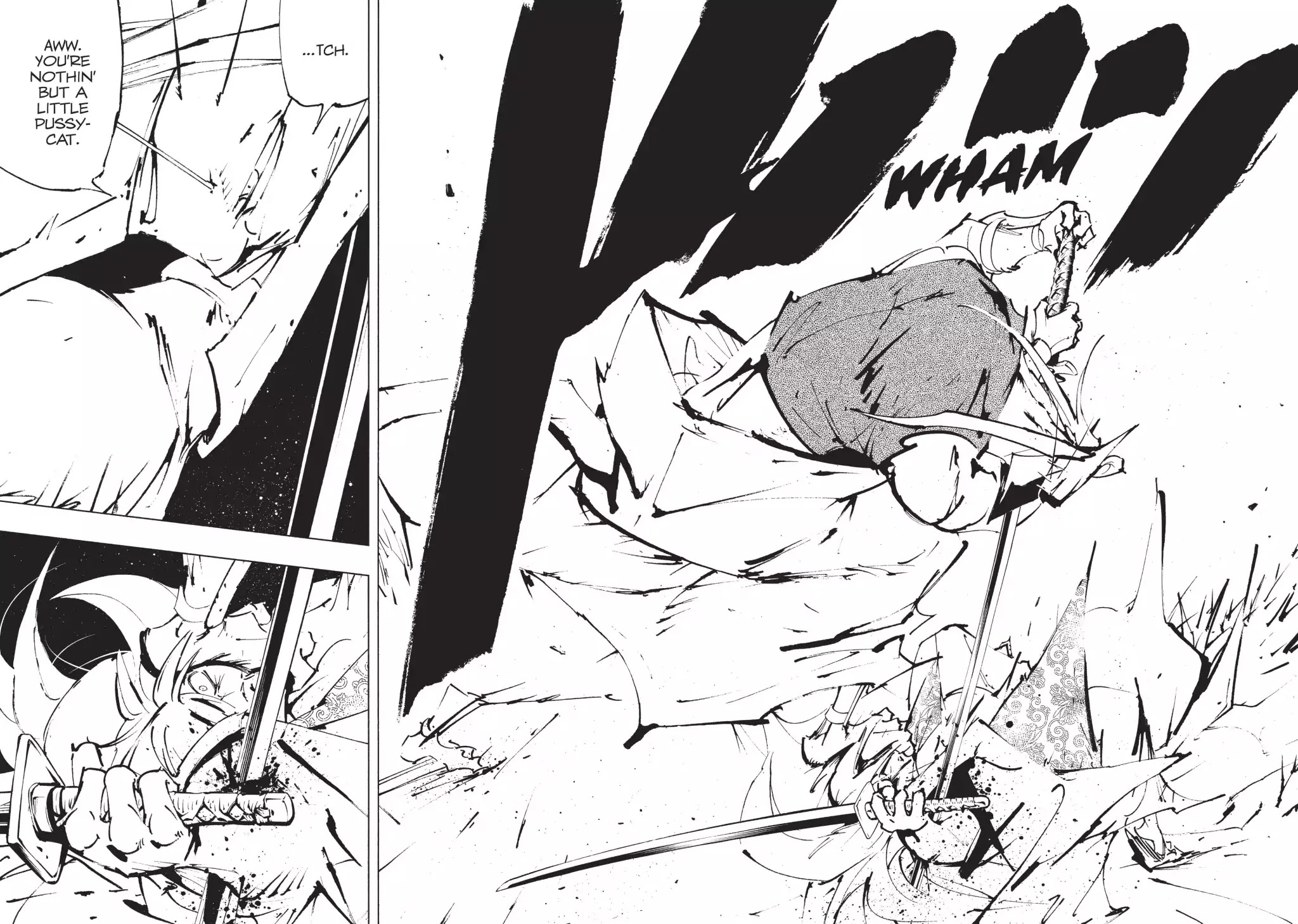 Nekogahara: Stray Cat Samurai Chapter 14 page 10 - Chapter 14: Norwegian Wood, Act Two