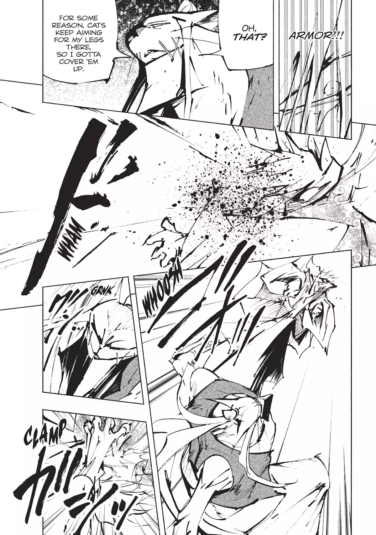 Nekogahara: Stray Cat Samurai Chapter 14 page 9 - Chapter 14: Norwegian Wood, Act Two