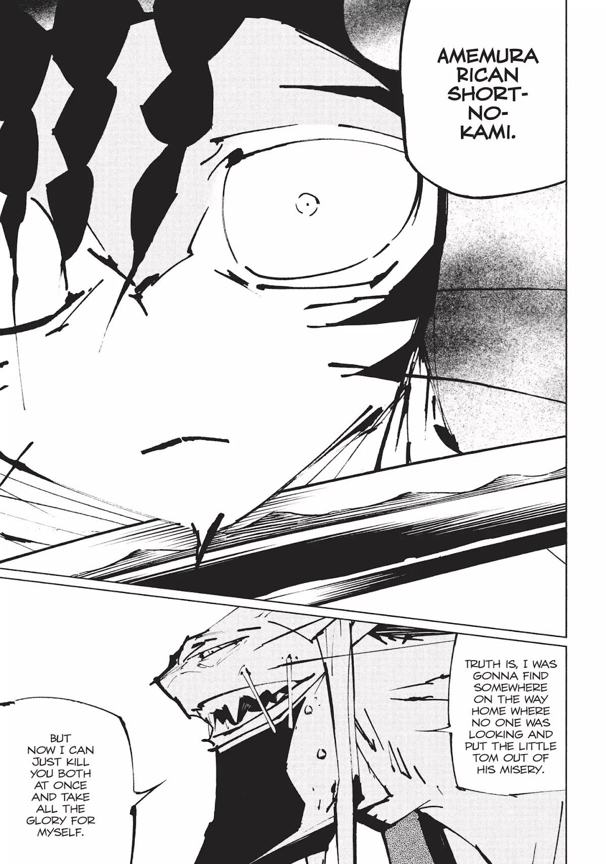 Nekogahara: Stray Cat Samurai Chapter 15 page 7 - Chapter 15: Norwegian Wood, Act Three