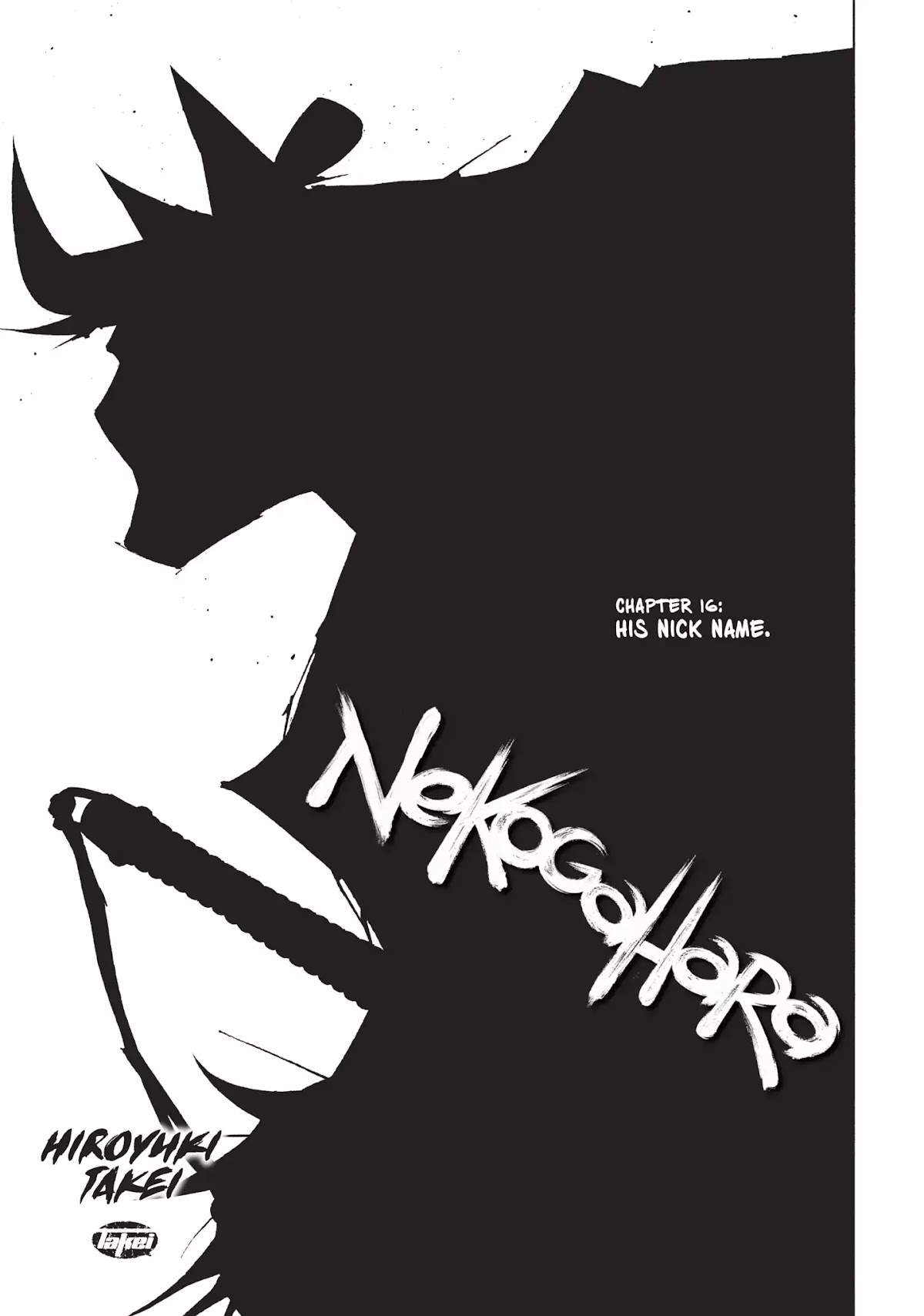 Nekogahara: Stray Cat Samurai Chapter 16 page 3 - Chapter 16: His Nick Name.
