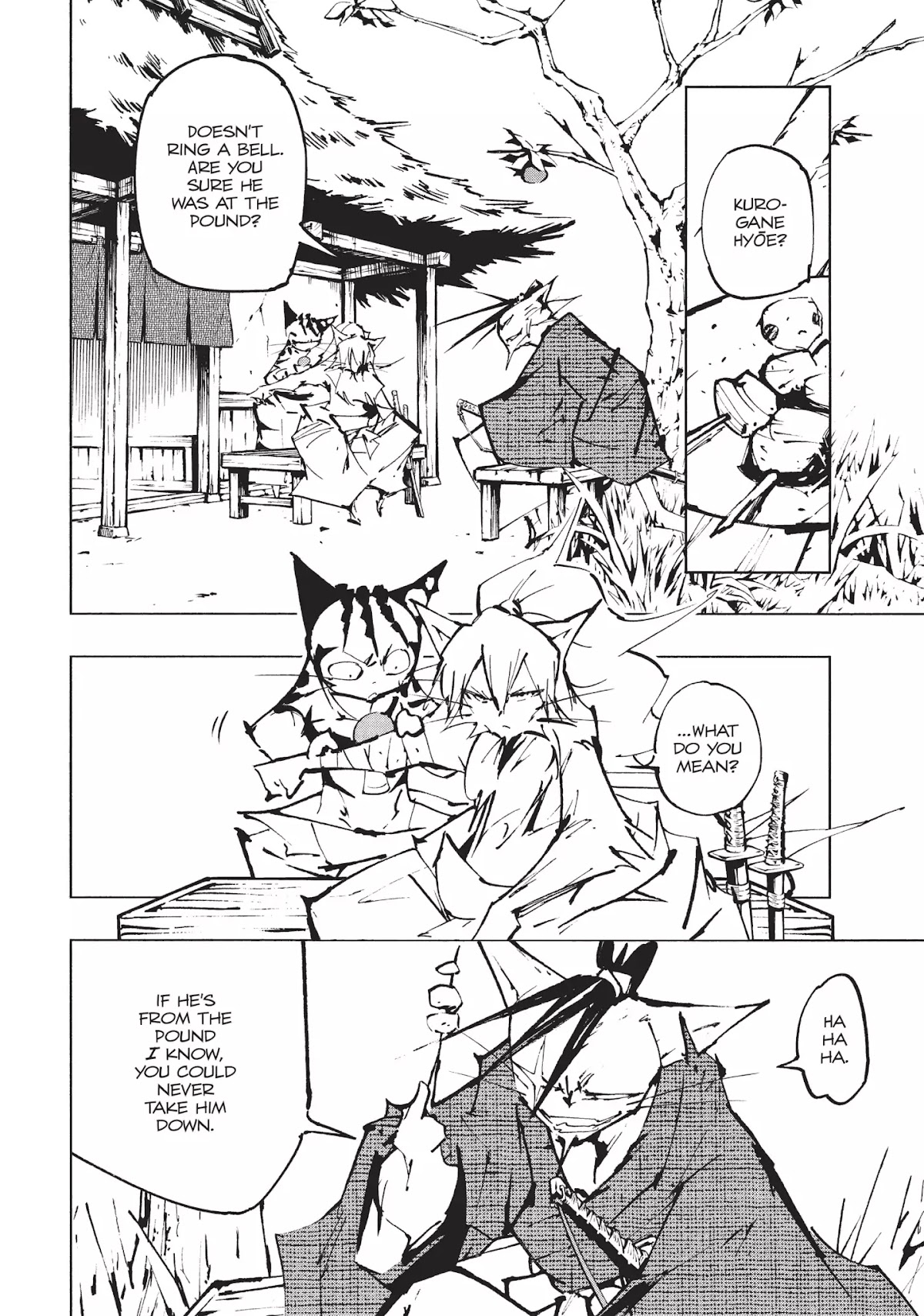 Nekogahara: Stray Cat Samurai Chapter 16 page 4 - Chapter 16: His Nick Name.