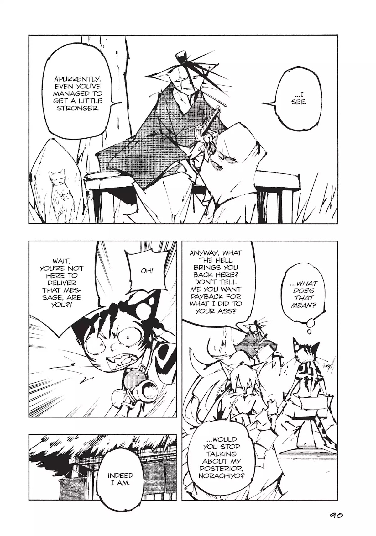 Nekogahara: Stray Cat Samurai Chapter 16 page 6 - Chapter 16: His Nick Name.