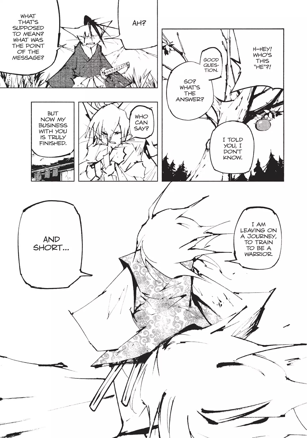 Nekogahara: Stray Cat Samurai Chapter 16 page 9 - Chapter 16: His Nick Name.
