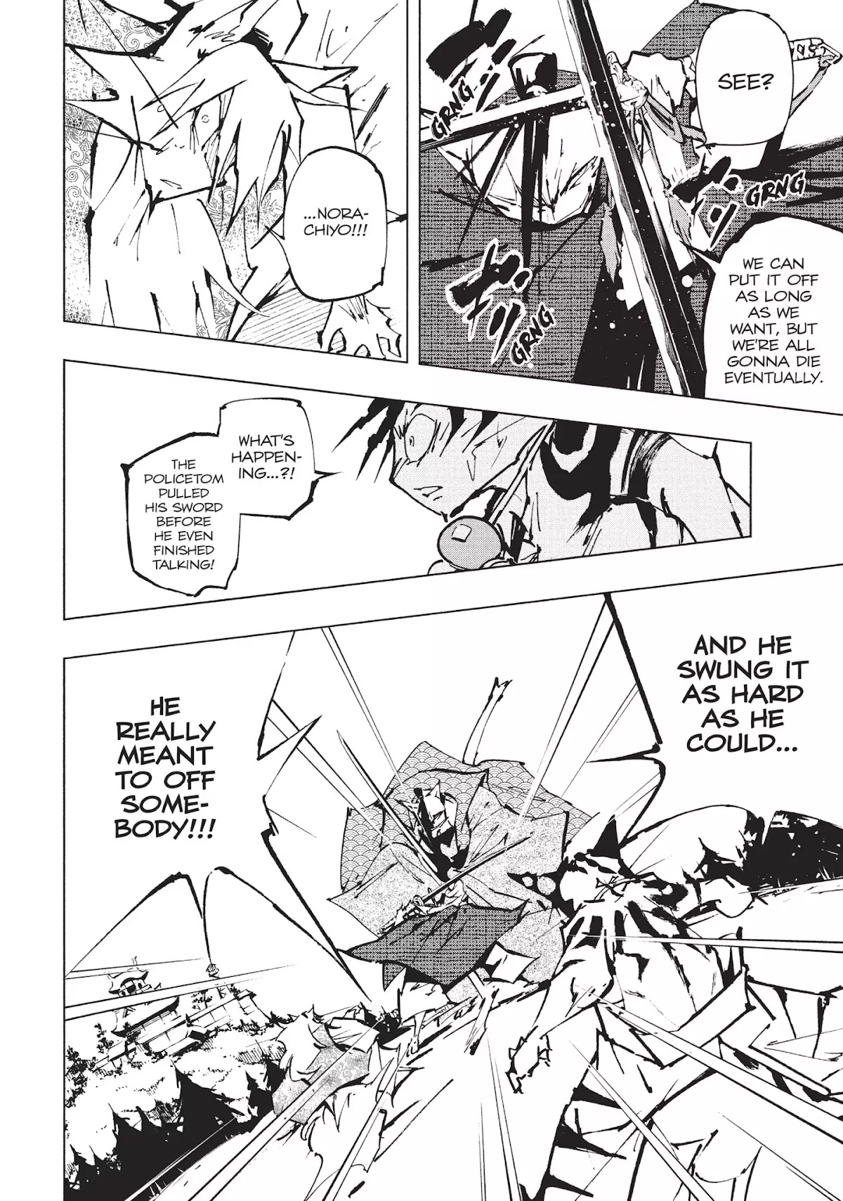 Nekogahara: Stray Cat Samurai Chapter 17 page 11 - Chapter 17: Debut