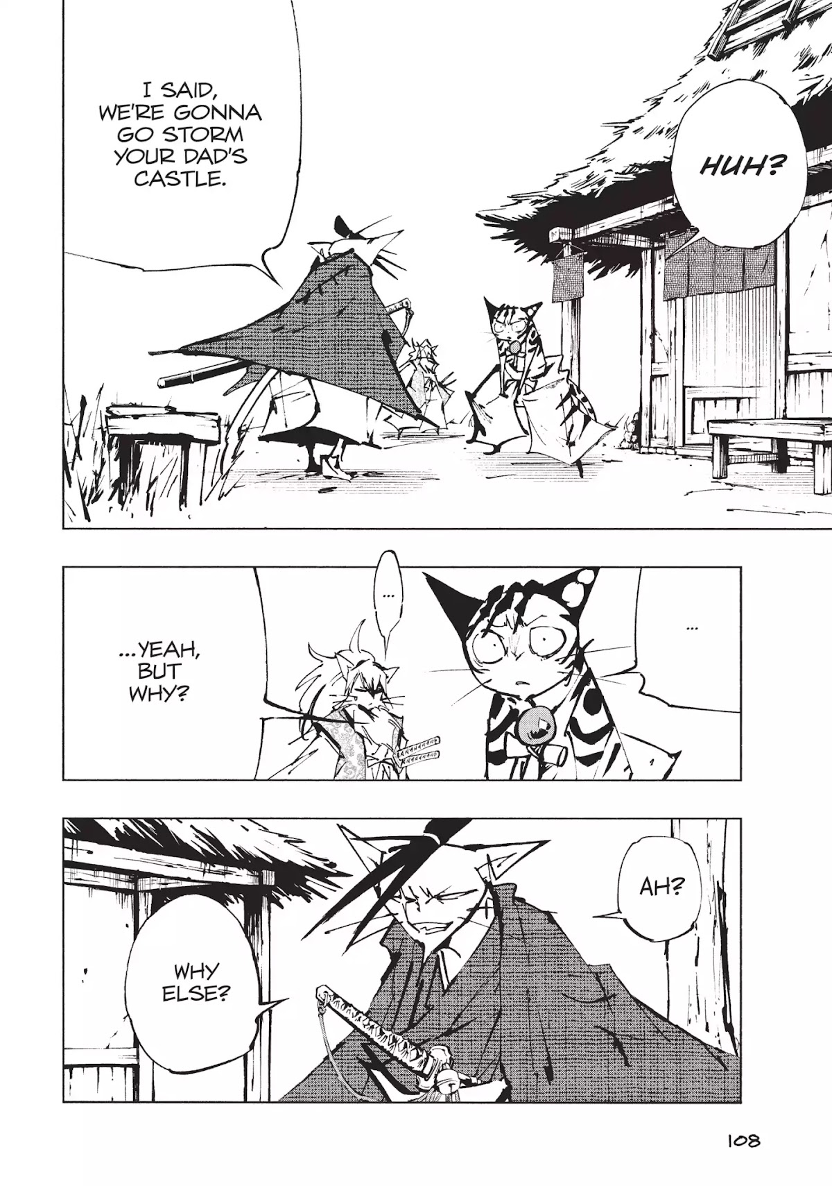 Nekogahara: Stray Cat Samurai Chapter 17 page 4 - Chapter 17: Debut